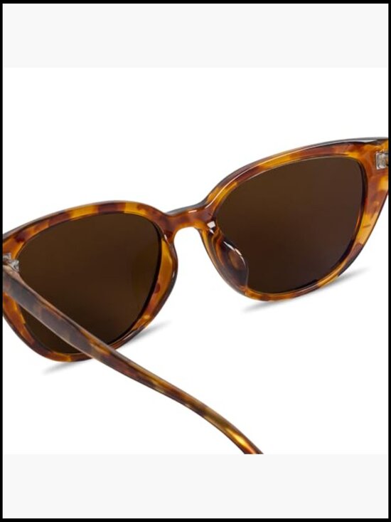 Corning Glass Lens Polarized Sunglasses, Retro Fashion, UV400 Protection